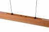 Lampa wisząca LED prostokątna drewniana klasyczna nowoczesna ściemnialna EDGEWOOD 359719130 Trio 